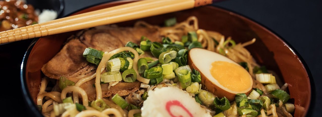 ラーメン店での提供例